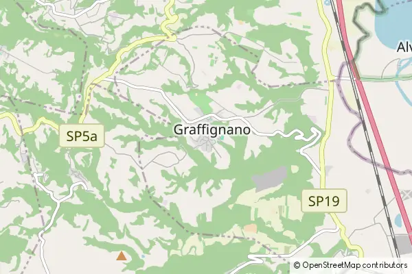 Mapa Graffignano