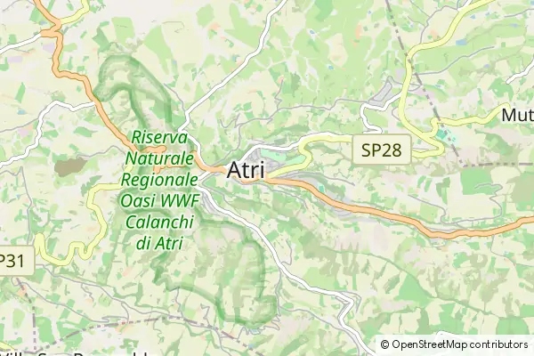 Mapa Atri