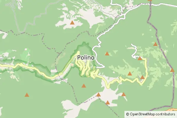 Mapa Polino