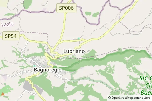 Mapa Lubriano