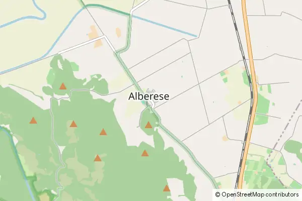 Mapa Alberese