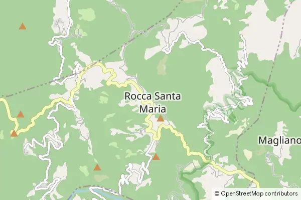 Mapa Rocca Santa Maria