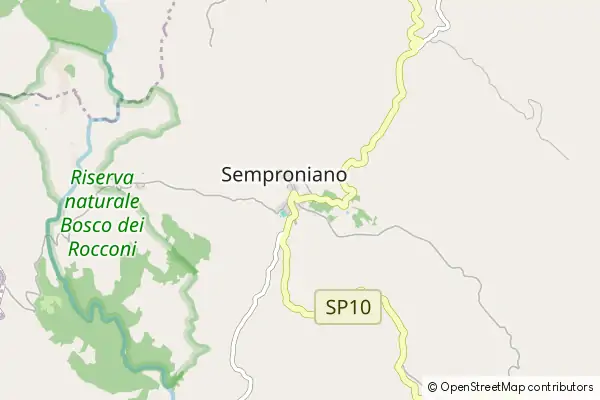 Mapa Semproniano