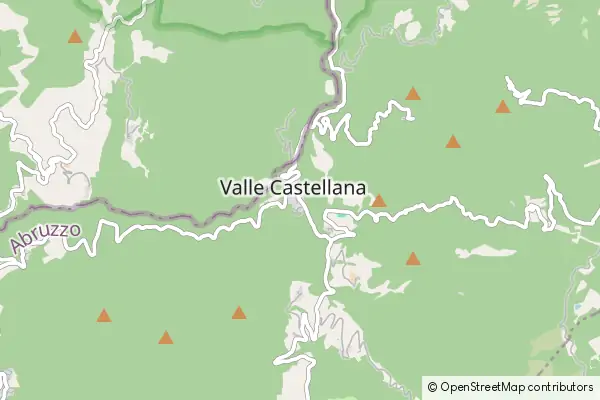 Mapa Valle Castellana