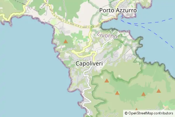 Mapa Capoliveri