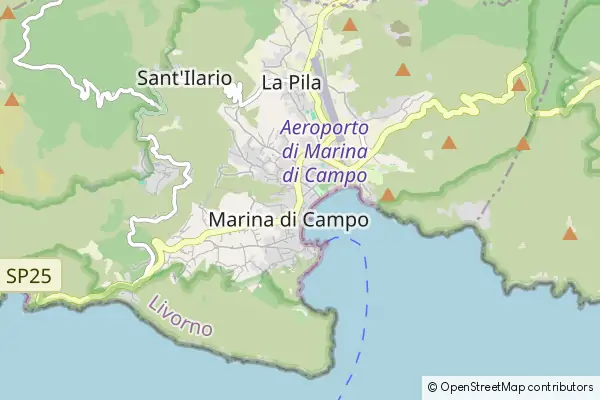 Mapa Campo nell'Elba