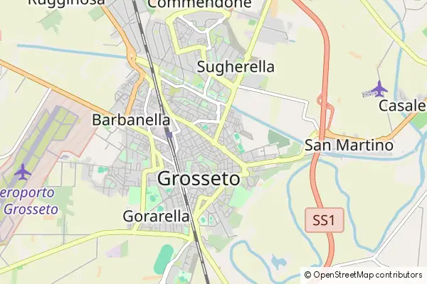 Mapa Civitella Paganico