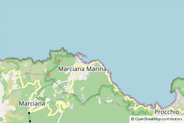 Mapa Marciana Marina