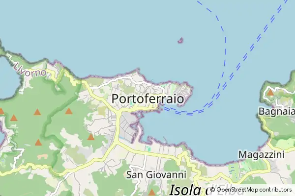 Mapa Portoferraio