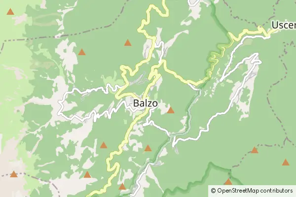 Mapa Montegallo