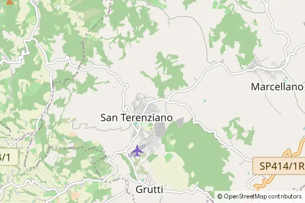 Mapa San Terenziano