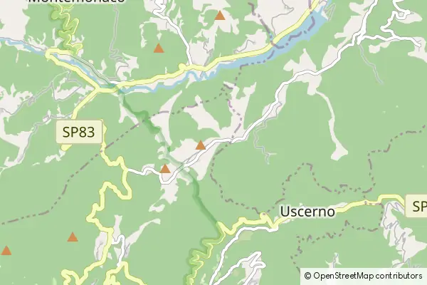 Mapa Ortezzano