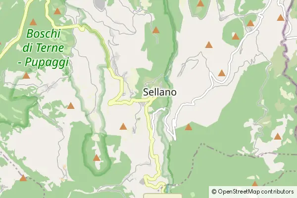 Mapa Sellano