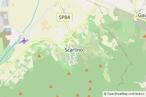 Mapa Scarlino