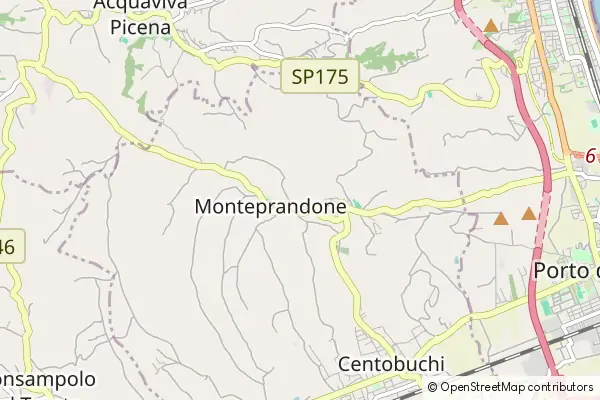 Mapa Monteprandone