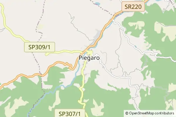 Mapa Piegaro