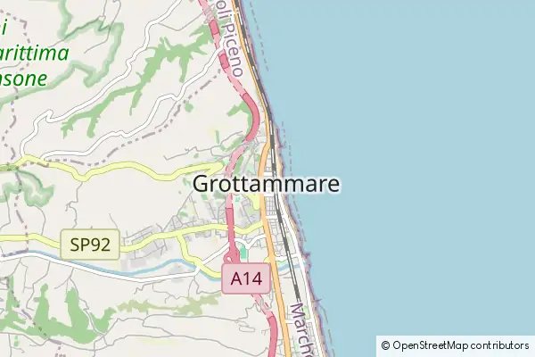 Mapa Grottammare