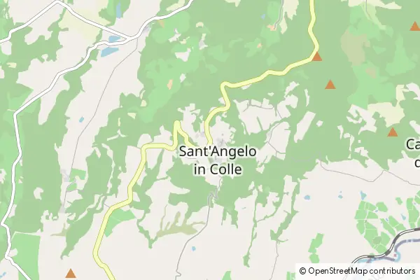 Mapa Sant'Angelo in Colle