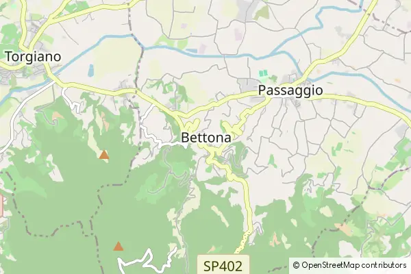 Mapa Bettona