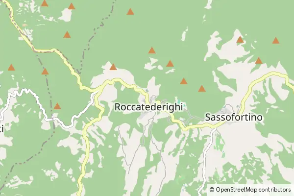 Mapa Roccatederighi