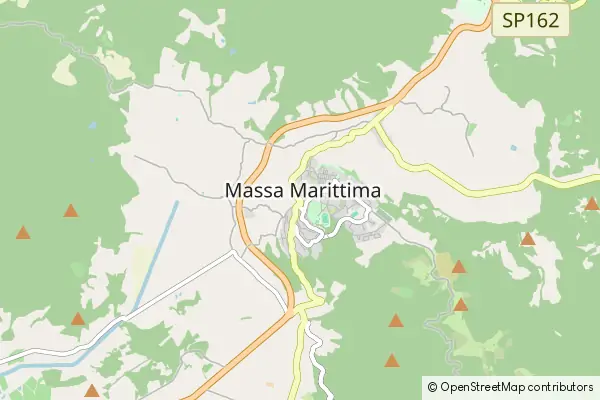 Mapa Massa Marittima