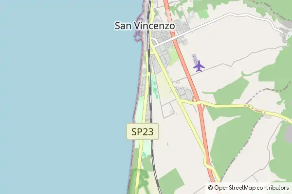 Mapa San Vincenzo