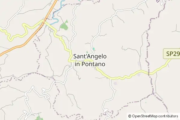 Mapa Sant'Angelo in Pontano