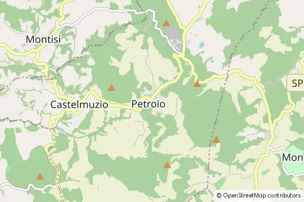 Mapa Petroio