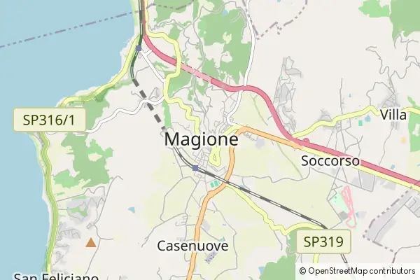 Mapa Magione