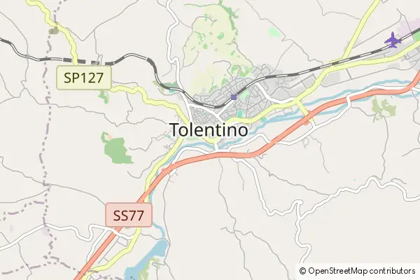 Mapa Tolentino