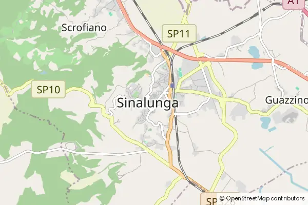 Mapa Sinalunga