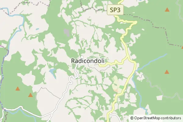 Mapa Radicondoli