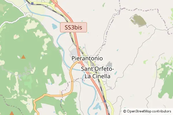 Mapa Pierantonio