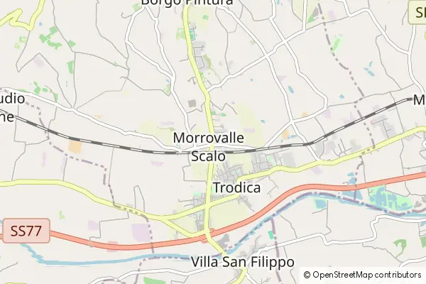 Mapa Morrovalle