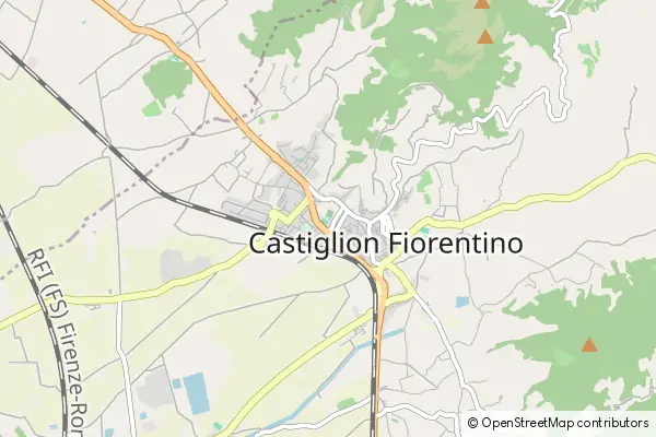 Mapa Castiglion Fiorentino