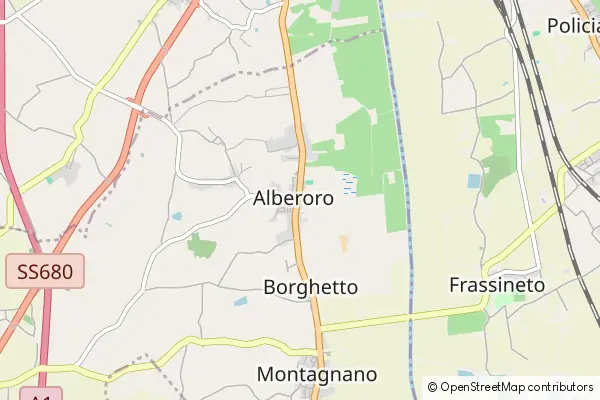 Mapa Alberoro