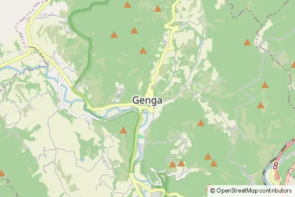 Mapa Genga