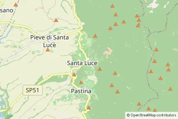 Mapa Santa Luce