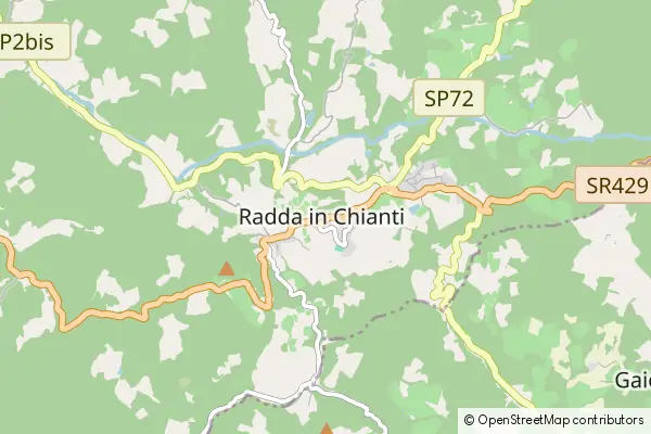 Mapa Radda in Chianti