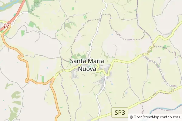 Mapa Santa Maria Nuova