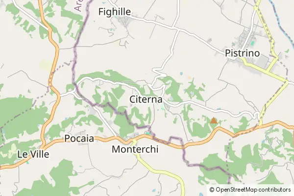 Mapa Citerna