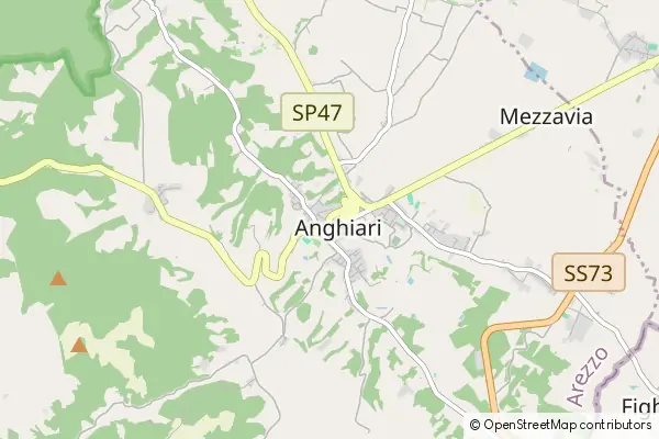 Mapa Anghiari