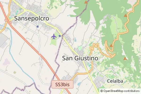 Mapa San Giustino