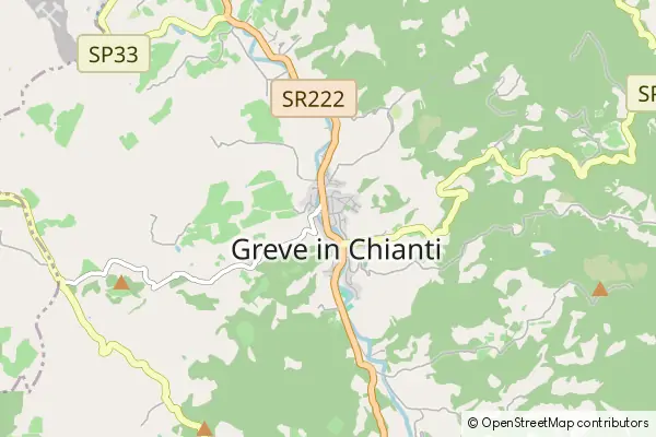 Mapa Greve in Chianti