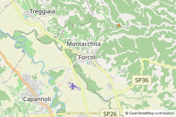 Mapa Forcoli