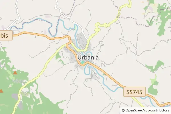 Mapa Urbania