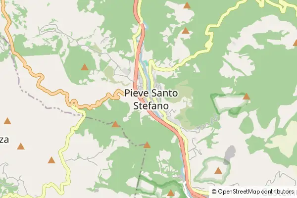 Mapa Pieve Santo Stefano