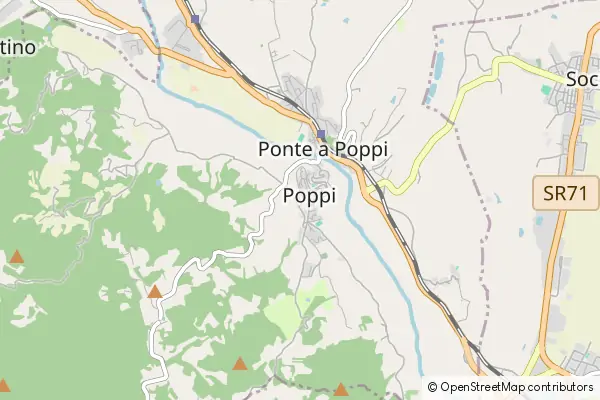 Mapa Poppi