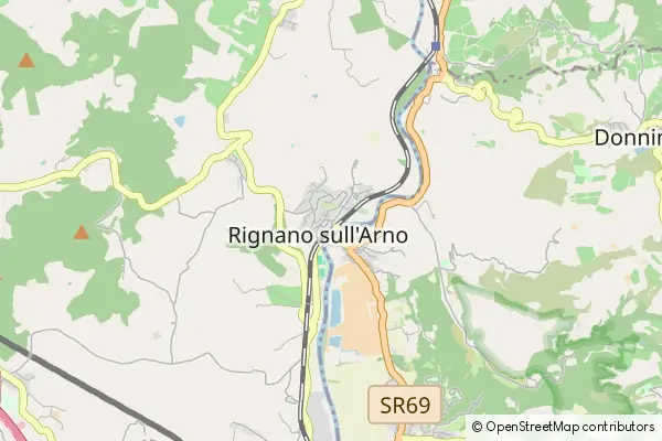 Mapa Rignano sull'Arno