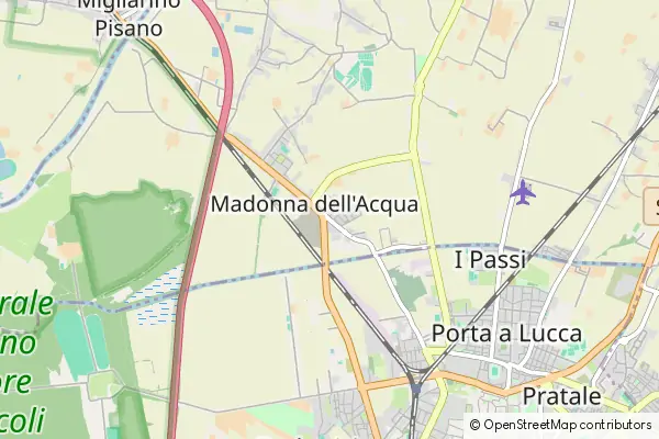 Mapa Madonna dell'Acqua